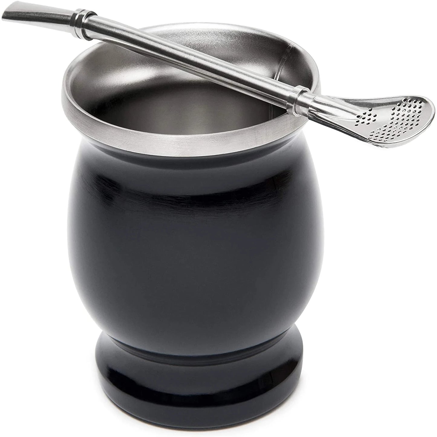 Mate Gourd Set Double-Wall Stainless
