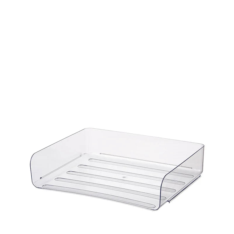 Office Desktop Organizer A4 Paper Drawer Storage Box Stackable File Cabinet Pen Holder Document Case Holder A4 Size Storage Box