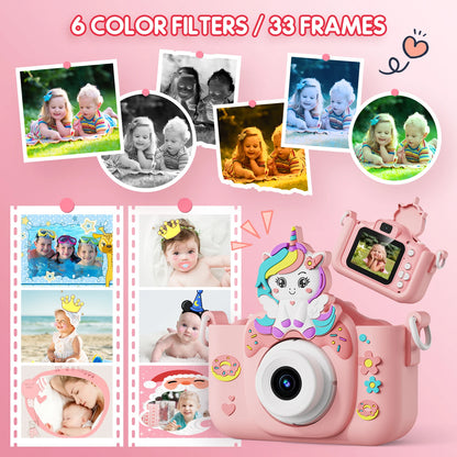 Kids Camera Toys 32GB Card Educational
