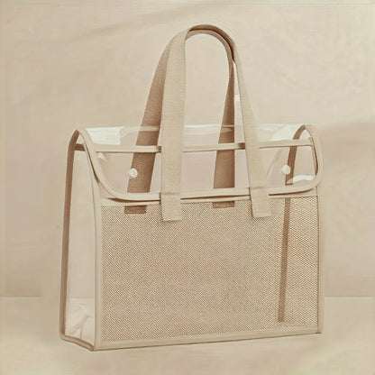 Organizador Transparente Portátil de Gran Capacidad