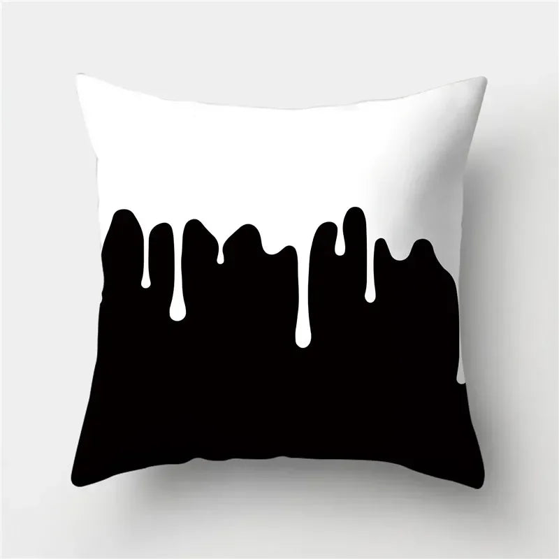 45*45cm Geometric Print Decorative Pillow