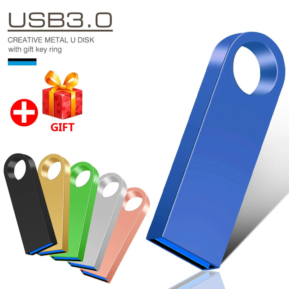 Metal 3.0 USB Flash Drive 64GB Pen Drive creative USB Stick 3. 0 Flash Drive High Speed Pendrive customize logo photography