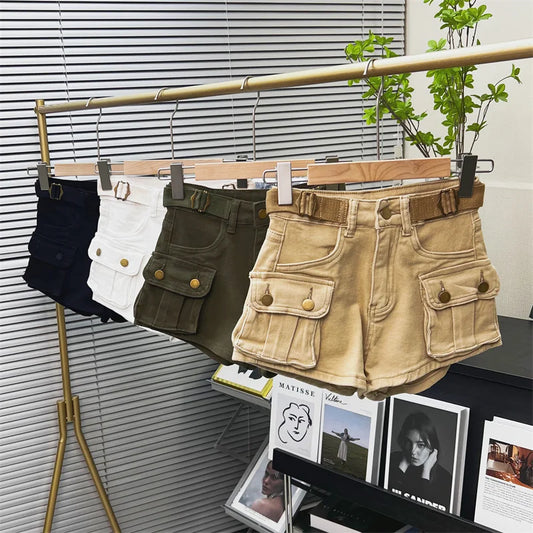 American Retro Workwear Denim Pants