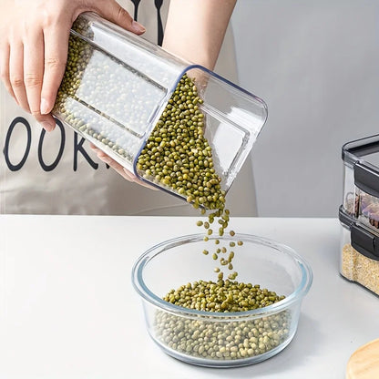 Food storage containers with airtight lids, freezer safe, BPA free plastic meal prep containers and kitchen sets.