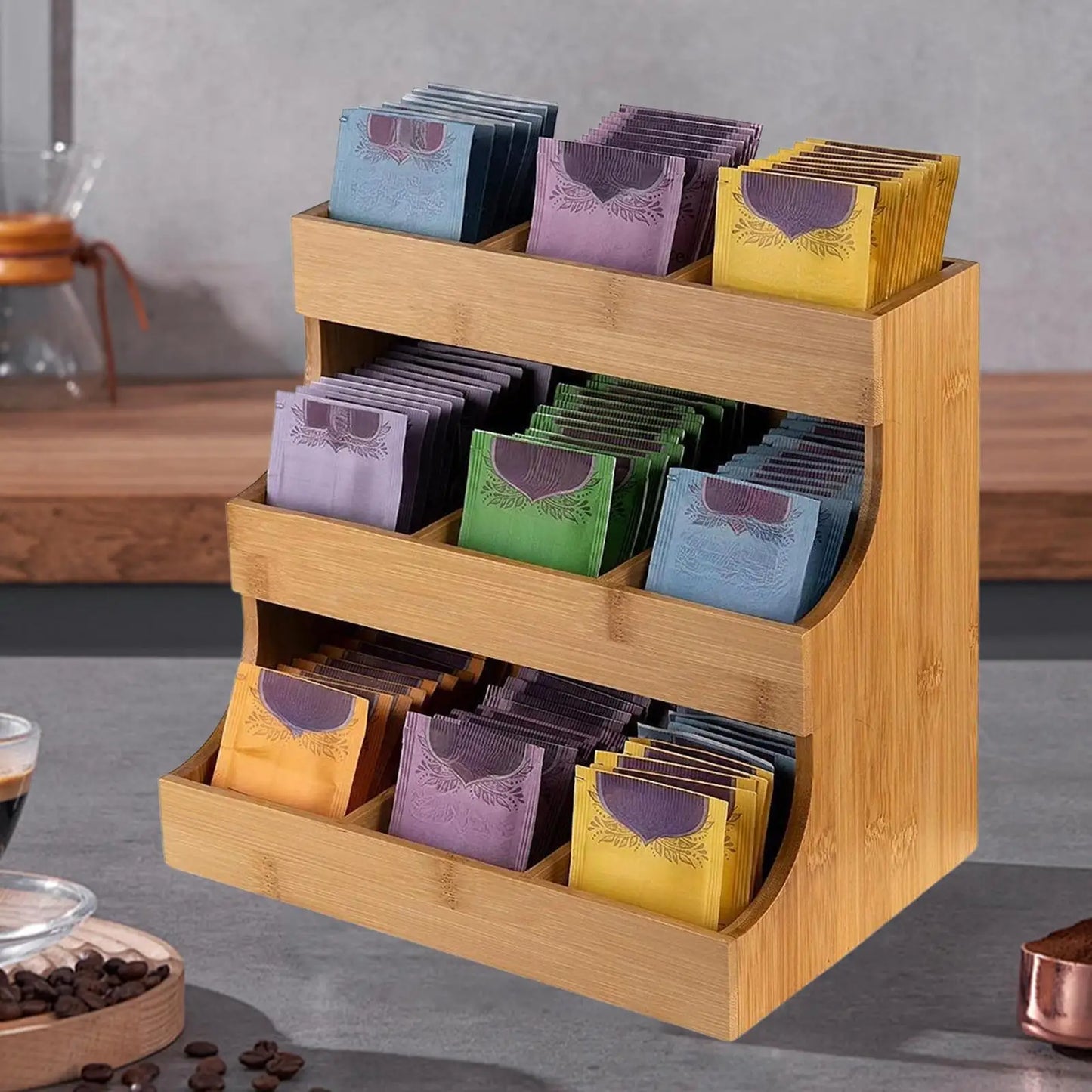 Vertical Tea Bag Organizer