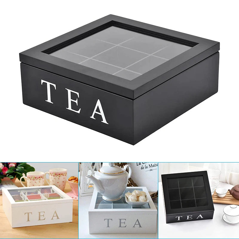 Retro Style Storage Box Tea