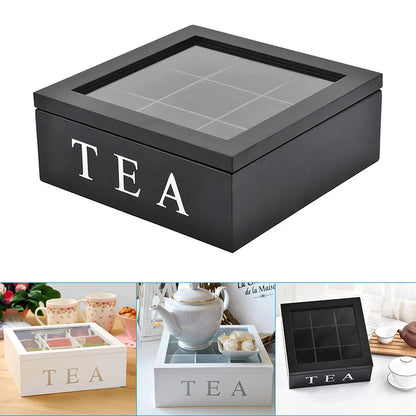 Retro Style Storage Box Tea