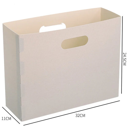 3 Cajas Plegables de Almacenamiento de Documentos de Oficina