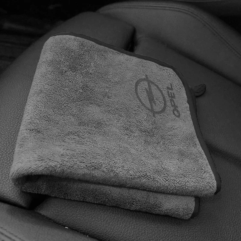 Car Wash Microfiber Towel Auto Emblem