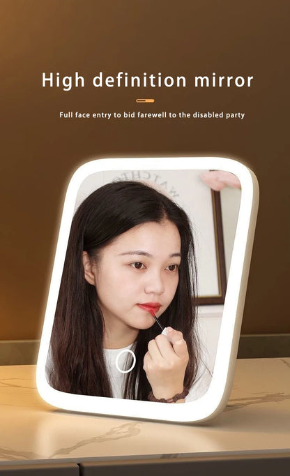 Espejo de Maquillaje LED con Luz Regulable