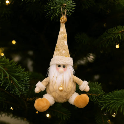 Cute Christmas Tree Pendant Figurine