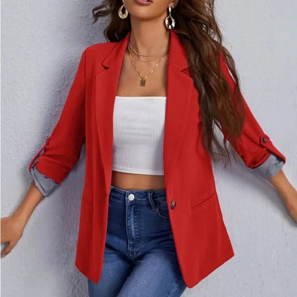Cardigan Blazer Jacket Long Sleeve Casual