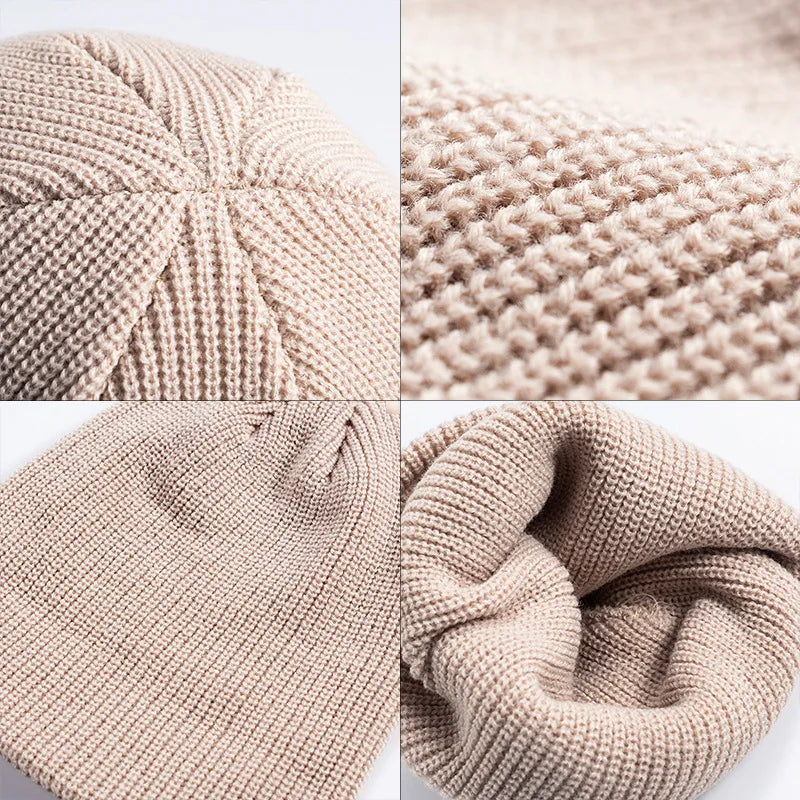 Gorro de Invierno – Unisex, Tejido y Cálido