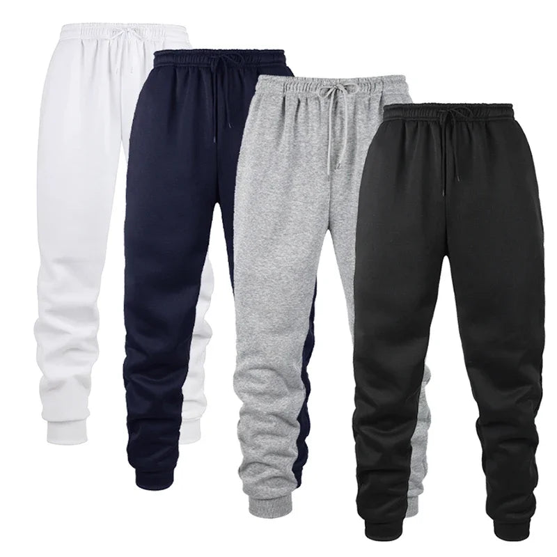 Autumn and Winter Casual Jogging Pants Fleece Sweatpants for Soft and Comfortable Workout