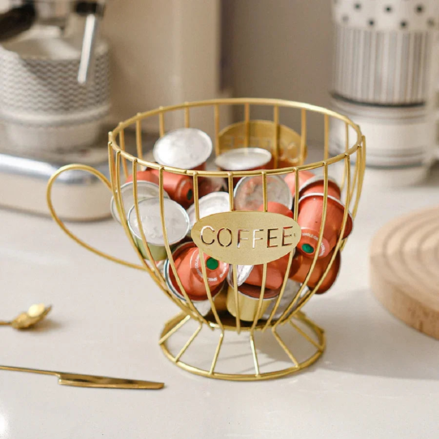 1pc Stylish Home Decor Shelf For Coffee Capsules
