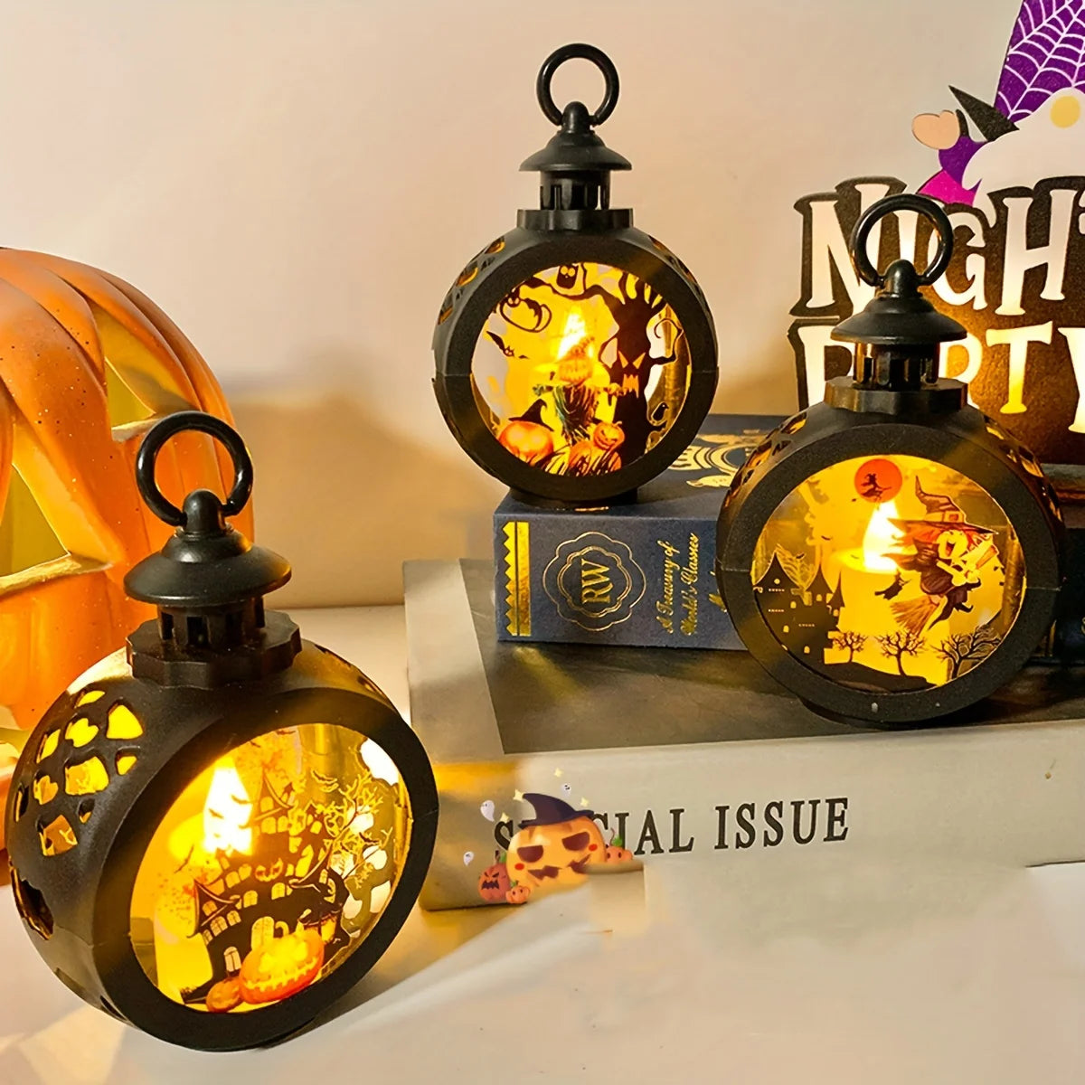 Halloween Oil Lamp