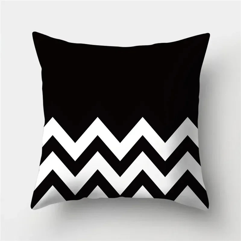 45*45cm Geometric Print Decorative Pillow