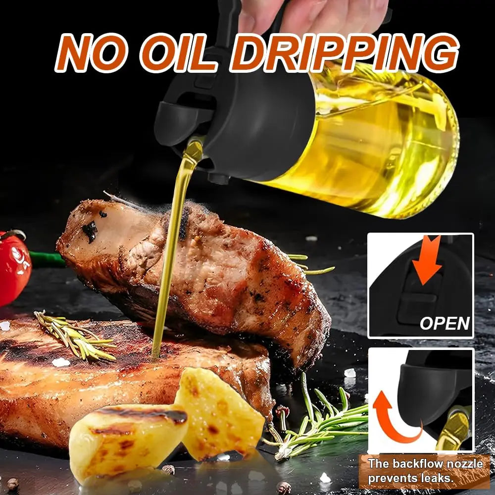 17oz/500ml Plastics Bottle Food-grade Oil