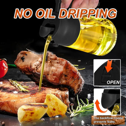 17oz/500ml Plastics Bottle Food-grade Oil