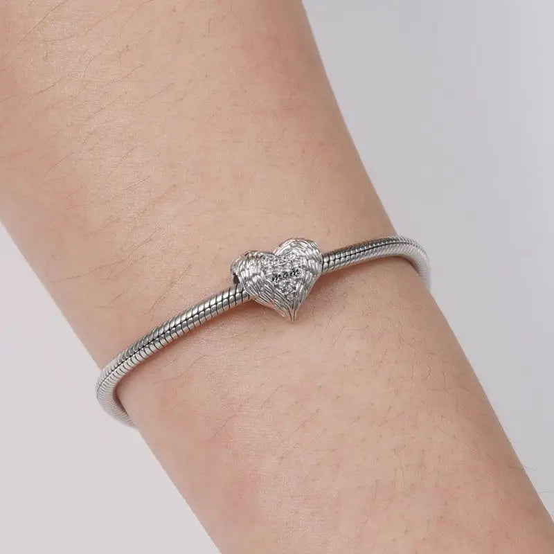 Hot-selling 925 Silver Mother's Day Series Rose Baby For European Original Bracelet DIY Accessories Women's Exquisite Jewelry