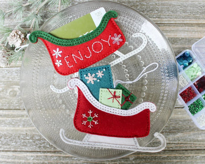 Christmas Santa Sleigh