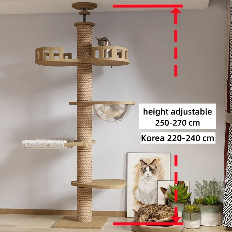 Adjustable Cat Tower Floor