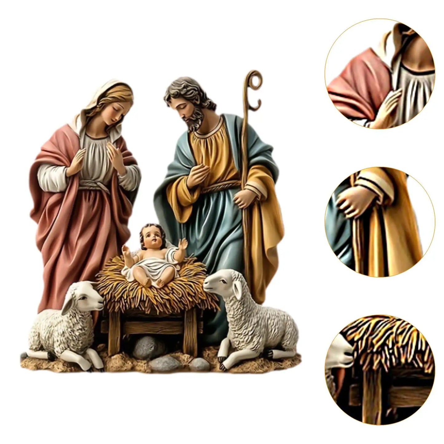 Christmas Nativity Scene Figurine