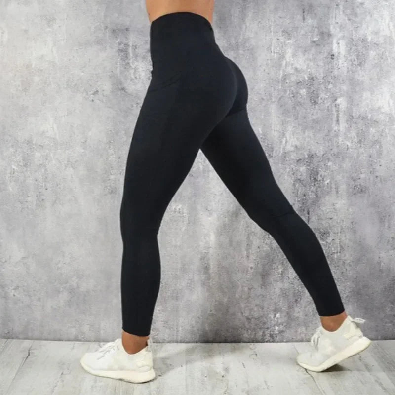 Leggings Deportivos Mujer – Cintura Alta y Efecto Push-Up