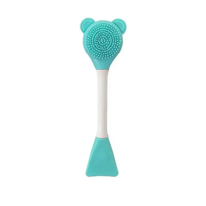 Double Head Facial Mask Brush Silicone