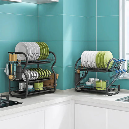 Stainless Steel Drying Rack Bowl Dish