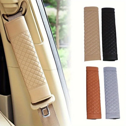Car Seat Belt Shoulder Cover Leather