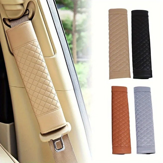 Car Seat Belt Shoulder Cover Leather