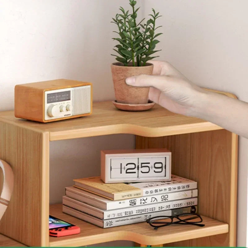 Stylish Desk Organizer - Multiple Tiers Desk Shelf with Compartments for Home Office and Dorm