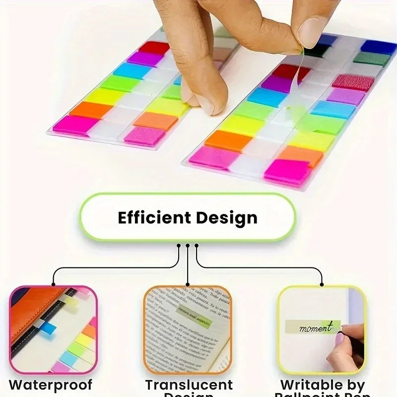 200 Hojas – Marcadores Adhesivos para Libros