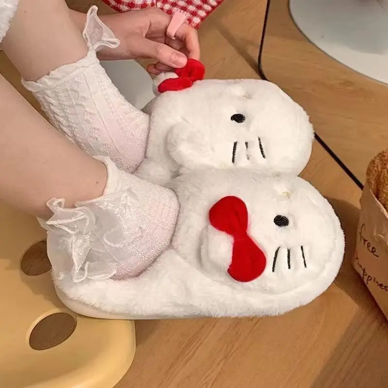 Zapatillas de Casa Hello Kitty de Algodón