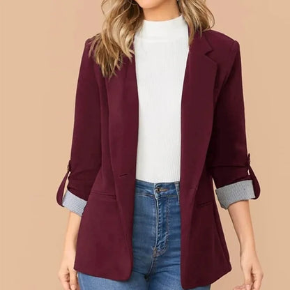 Cardigan Blazer Jacket Long Sleeve Casual