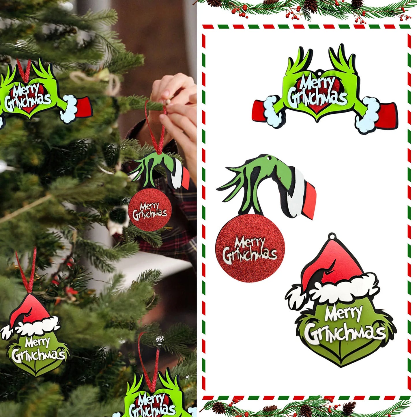 Grinchs Christmas Tree Decorations