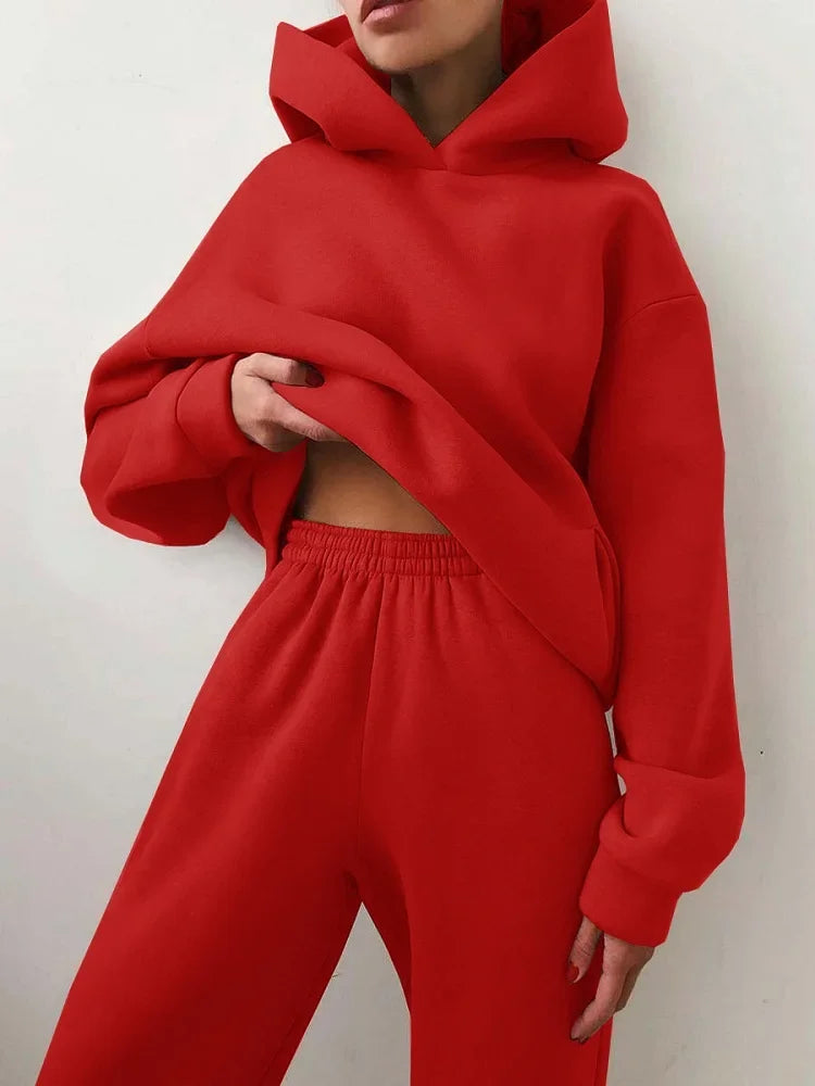 Casual Long-sleeved Two-piece
