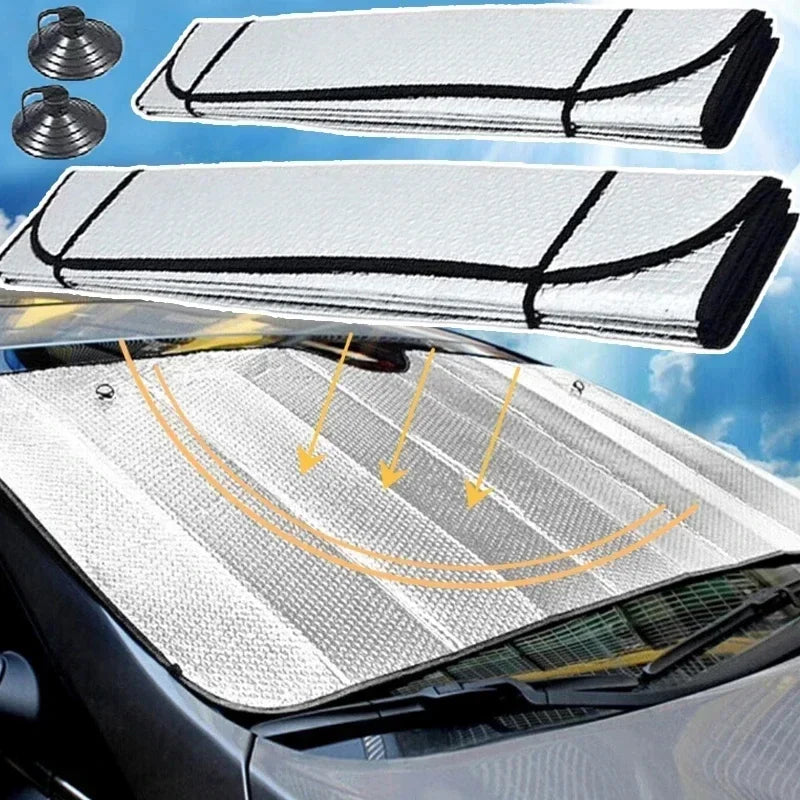 Universal Windshield Sunshades Foldable
