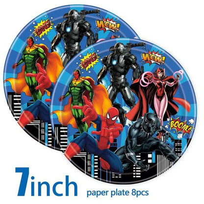 Super Hero Avengers Kid Decor Birthday