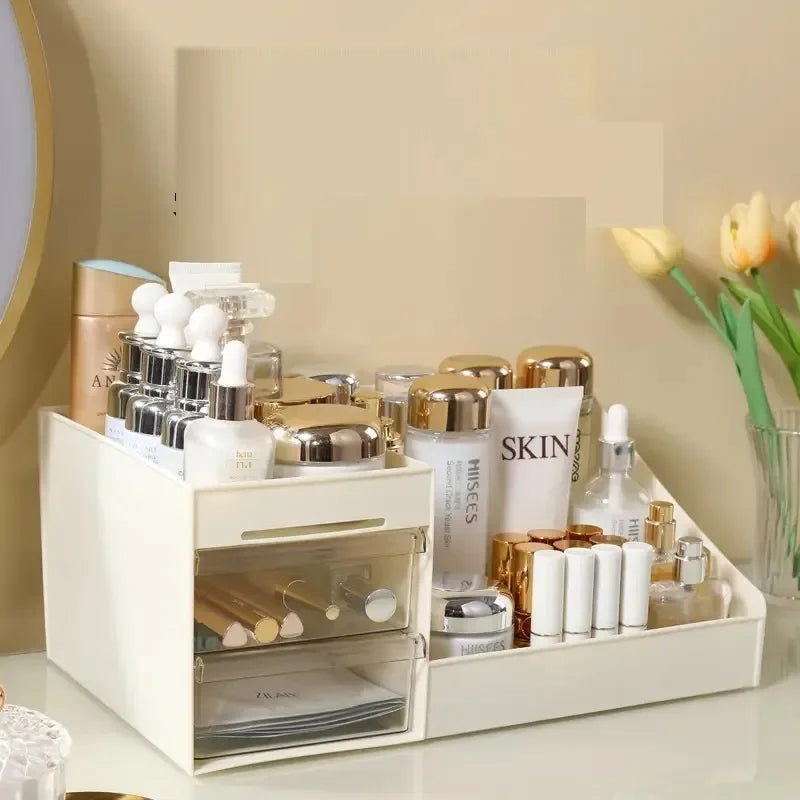 Transparent Drawer Style Makeup Box