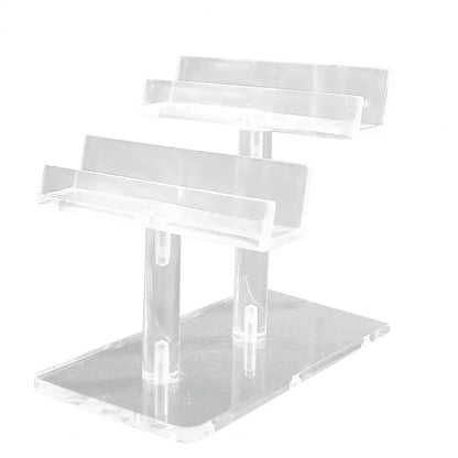 1 Set Acrylic Glasses Display Stand Multi-tiers Non-slip Freestanding Desktop Sunglasses Eyeglasses Eyewear Show Holder Rack