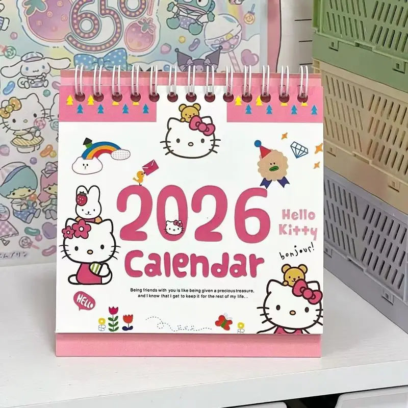 Calendario de Escritorio Hello Kitty 2026