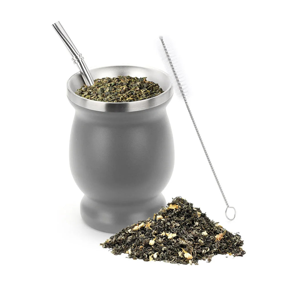 Mate Gourd Cup 304 Stainless Steel 8oz