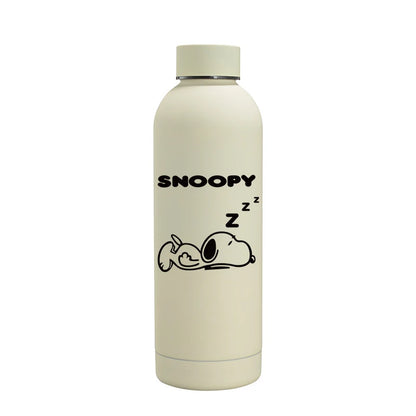Snoopys Fashion Thermos Bottle Stainless Steel Vacuum Cup Travel Camping Keep Hot Cold Drink Insulated Mug Women Birthday Gifts
