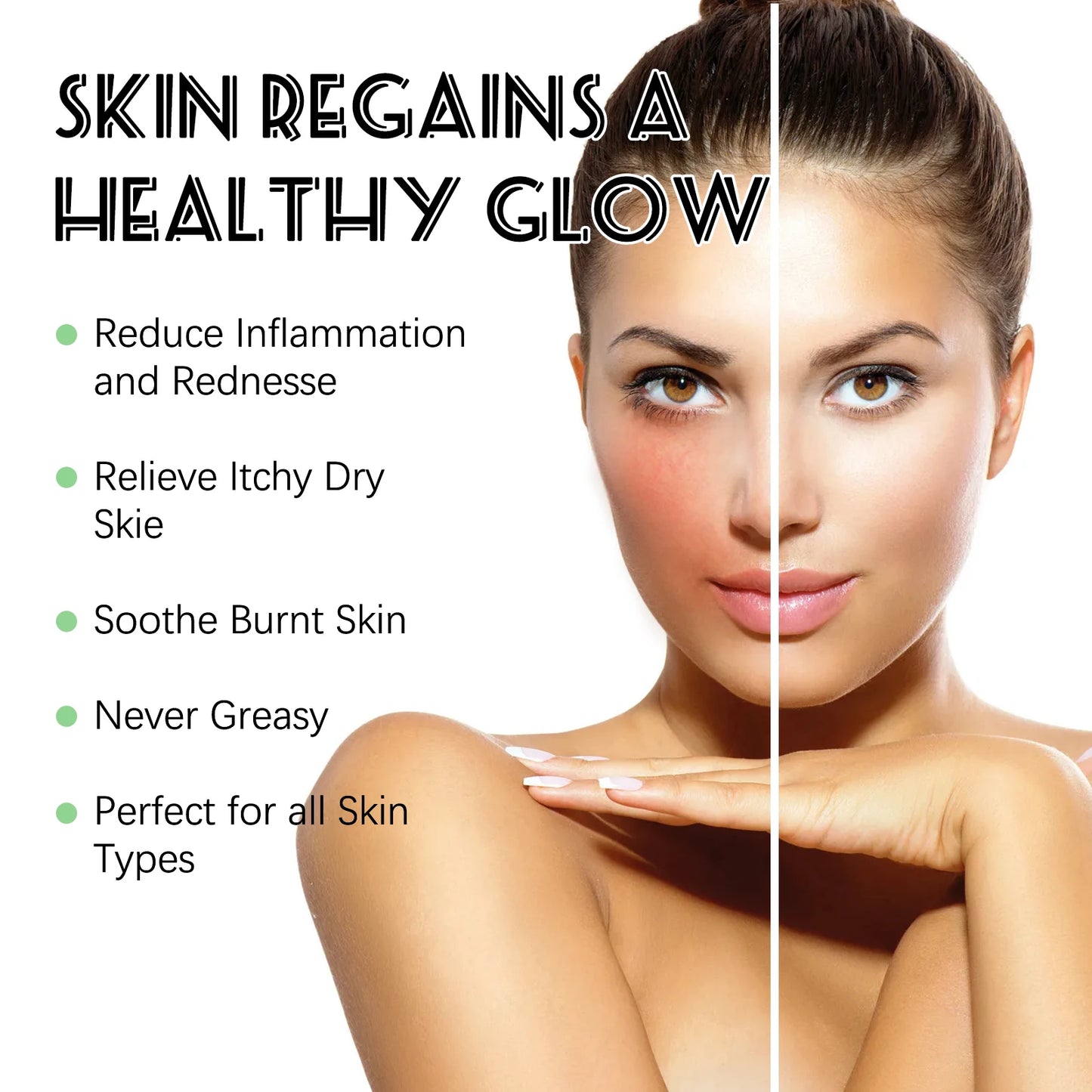 Aloe Vera Tanning Gel Face Body Bronzing