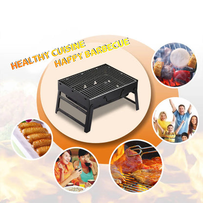 Portable BBQ Grills Foldable Steel