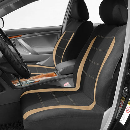 AUTO PLUS Fundas de Asiento de Coche Universales – Juego Completo