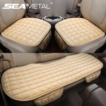 SEAMETAL Funda de Asiento de Coche – Plush Suave y Antideslizante