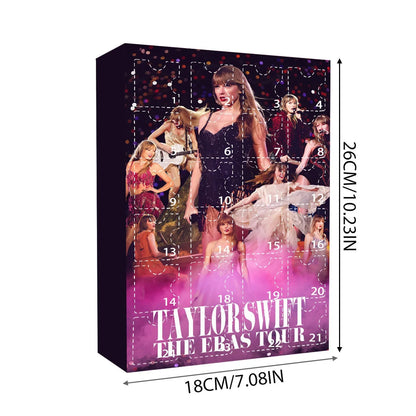 Christmas Advent Calendar Contains 24 Christmas Acrylic